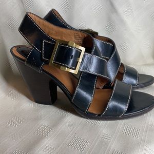 Frye Sandal Wedge with Buckle